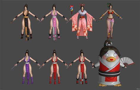 mai shiranui 3d|Mai Shiranui (the king of fighters)